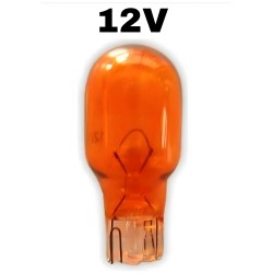 12V 18W DIPSIZ TURUNCU AMPUL T15-T