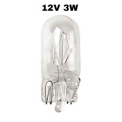 12V 3W DİPSİZ AMPÜL T10