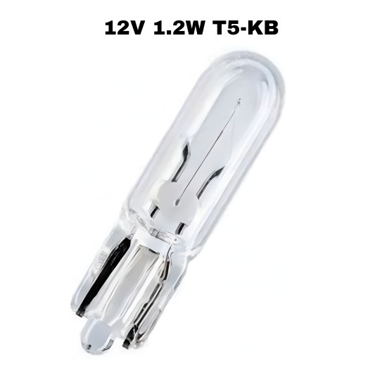 12V 1.2W KILBACAK AMPÜL T5-KB
