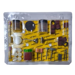 MEŞEM 105 PARÇA GRAVÜR ZIMPARA KESİCİ DİSK POLİSAJ KALIPÇI PARÇALARI METAL SETİ