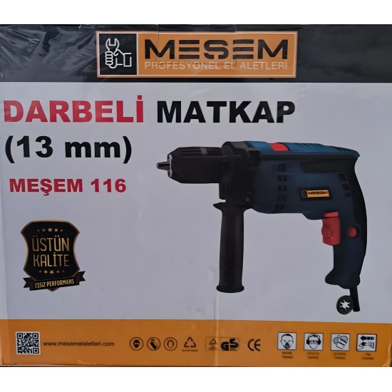 MEŞEM 13 MM DARBELİ MATKAP