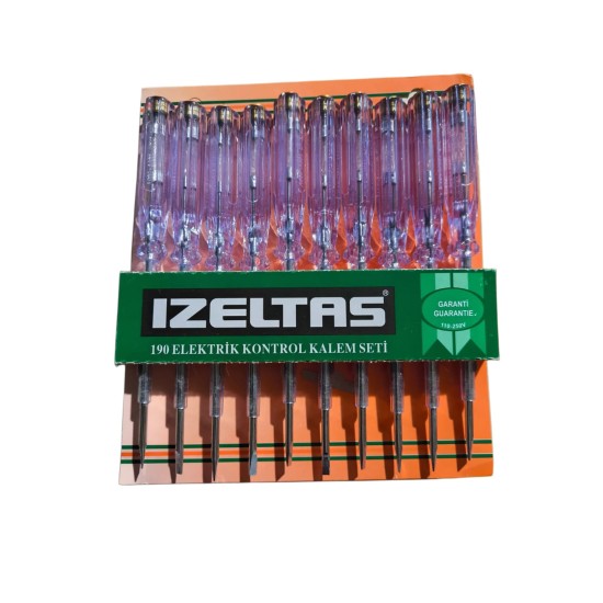 İZELTAŞ ELEKTRİK KONTROL KALEM SETİ 10 ADET 190 mm